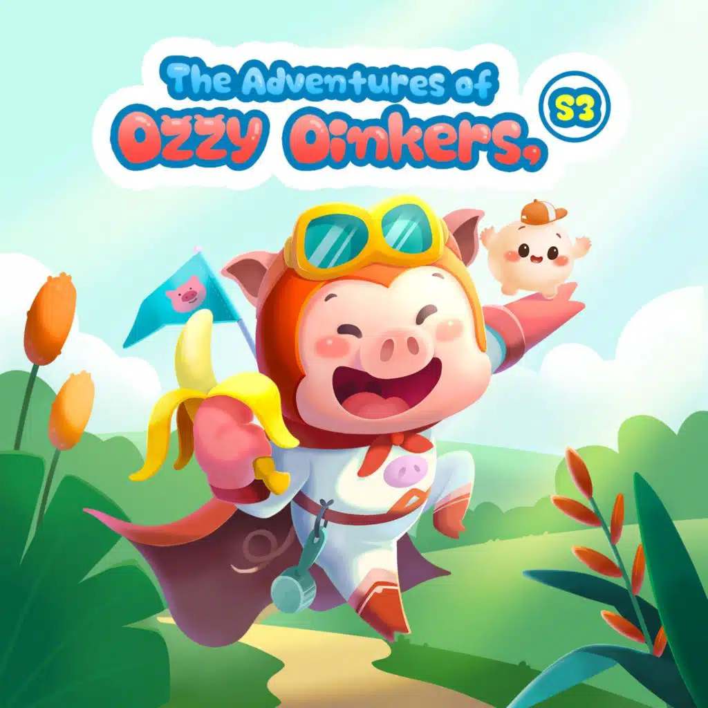 The Adventures of Ozzy Oinkers, S3E4: Bare Peach Mountain
