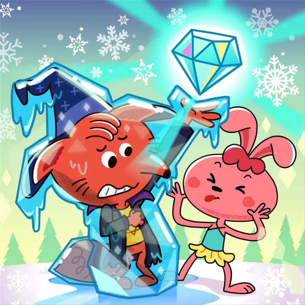 The Adventures of Foxie and Bunny Coco S1E2: The Ice Gem🍧