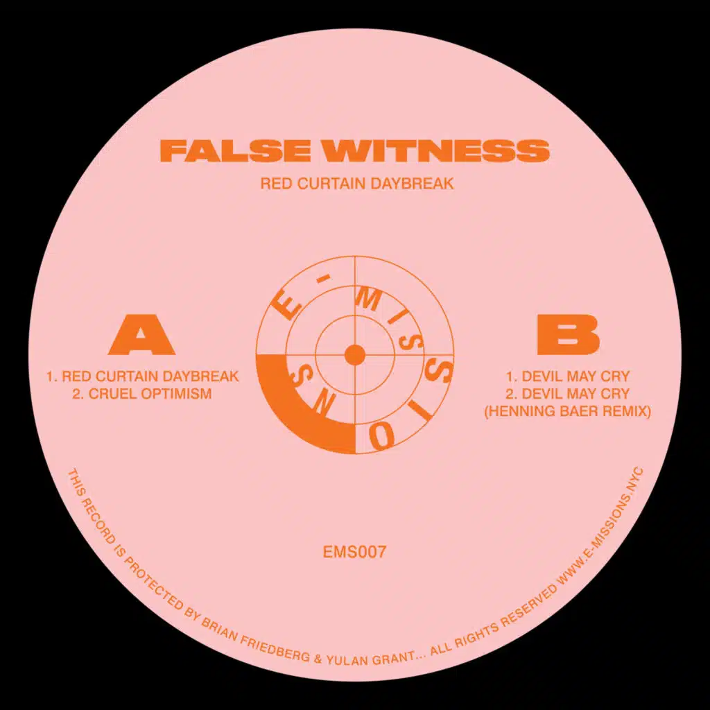 Red Curtain Daybreak