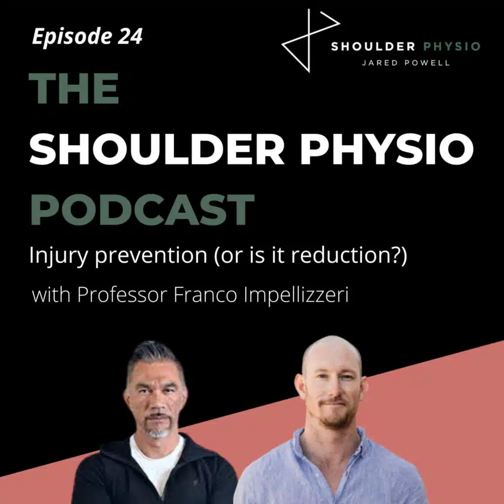 #24 Injury prevention (or is it reduction?) with Professor Franco Impellizzeri