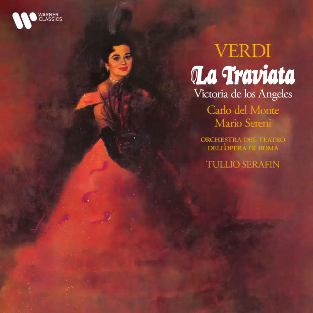 La traviata, Act 1: Brindisi. "Libiamo ne' lieti calici" (Coro, Alfredo, Violetta, Flora, Marchese, Gastone, Barone) [feat. Carlo del Monte, Coro del Teatro dell'Opera di Roma, Santa Chissari, Sergio Tedesco, Silvio Maionica & Vico Polotto]