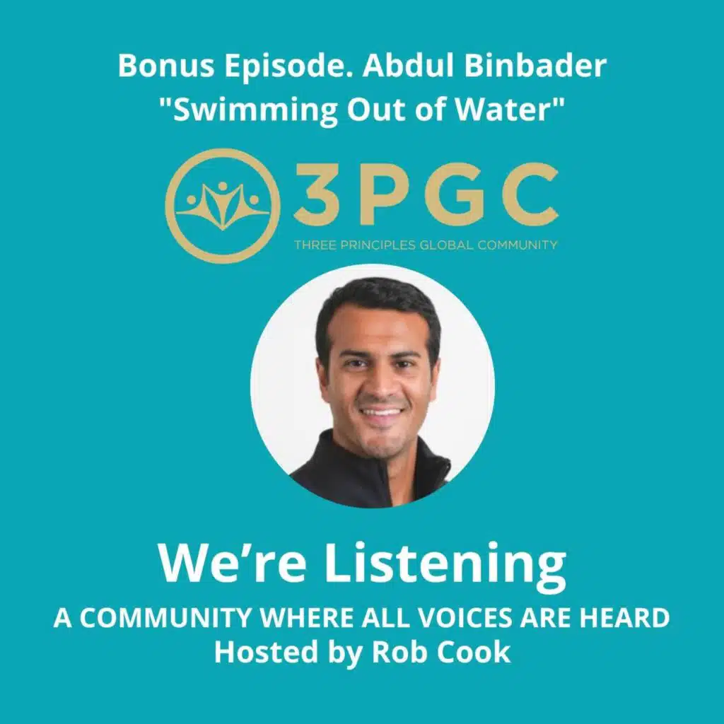Ep. 112 Abdul Binbader "Swimming Out of Water"