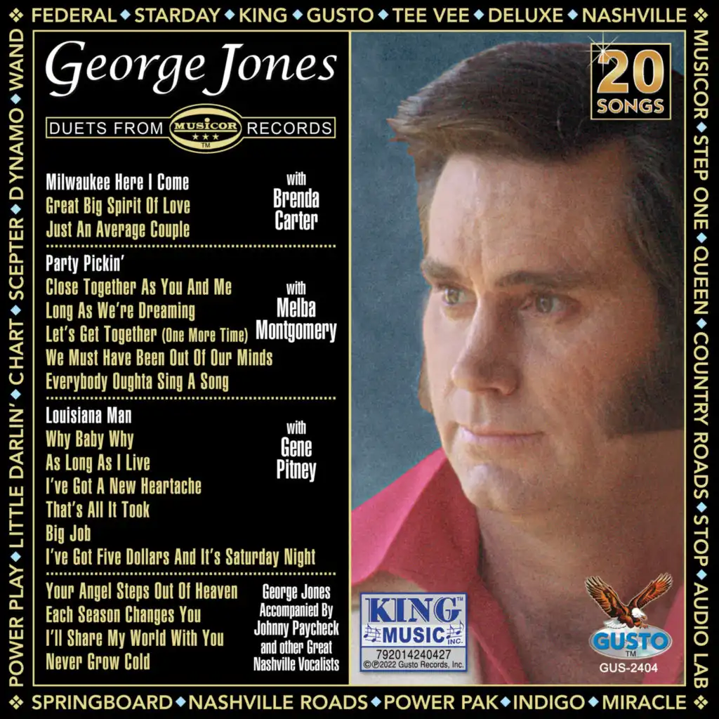 George Jones - Duets From Musicor Records (Original Musicor Records Recordings)