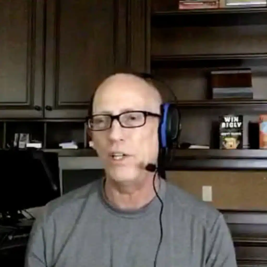 Episode 1010 Scott Adams: Tell Me About the Riots in Your Town. Mine is Heating up Now. And More. Relax!