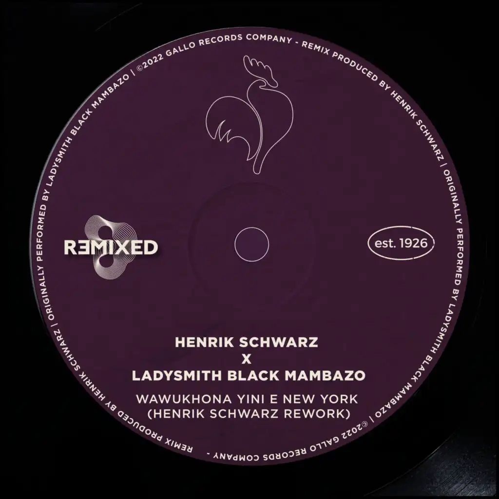Henrik Schwarz, Ladysmith Black Mambazo & Gallo Remixed
