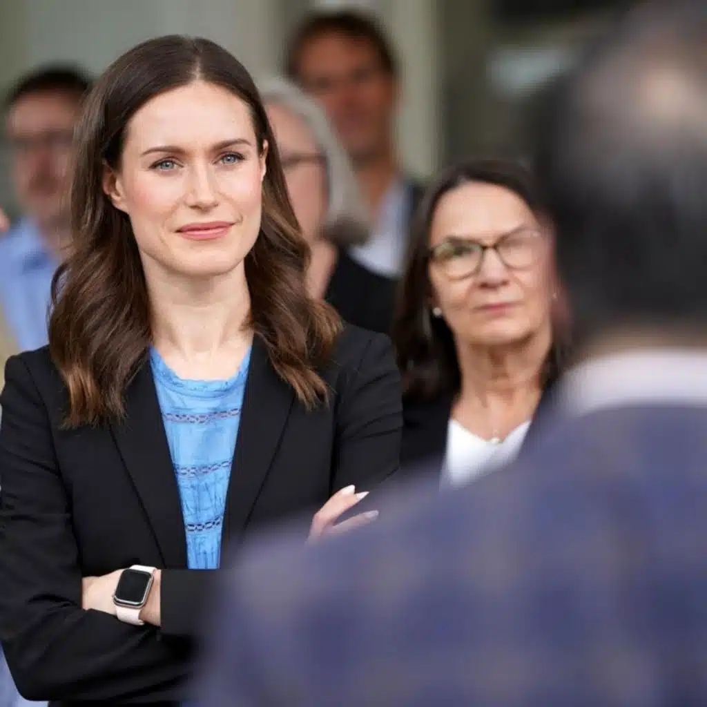 رئيسة وزراء فنلندا سانا مارين تسعى للفوز بولاية ثانية