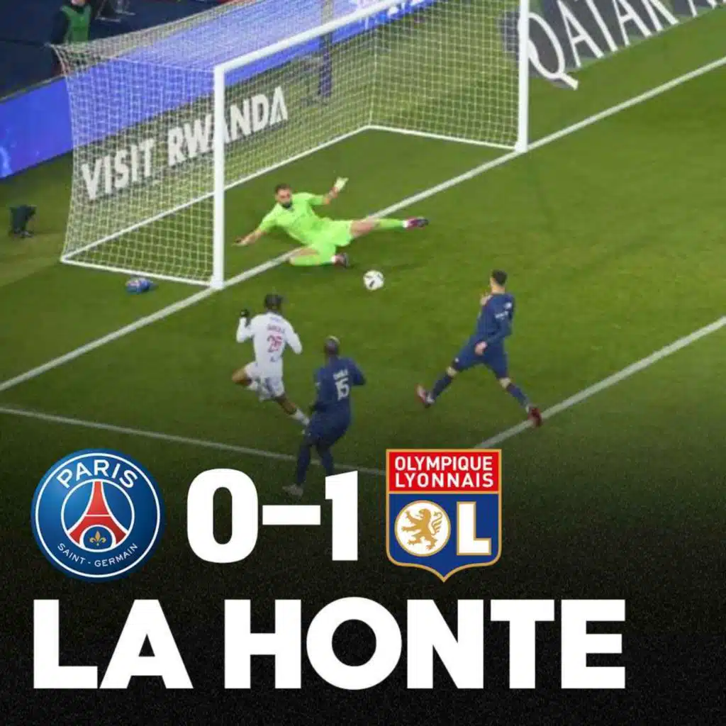 ❌ LA HONTE ?? L'OL bat le PSG (0-1) au Parc des Princes mais la Ligue 1 ne brille pas...