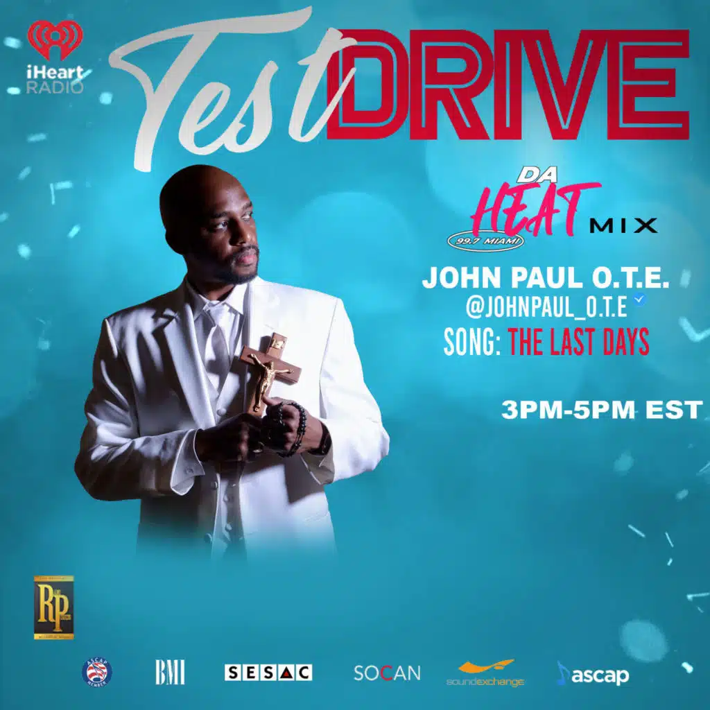 John Paul O.T.E. understands the time is now