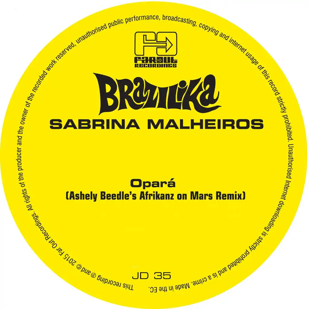 Opará (Ashley Beedle's Africanz on Marz Remix)