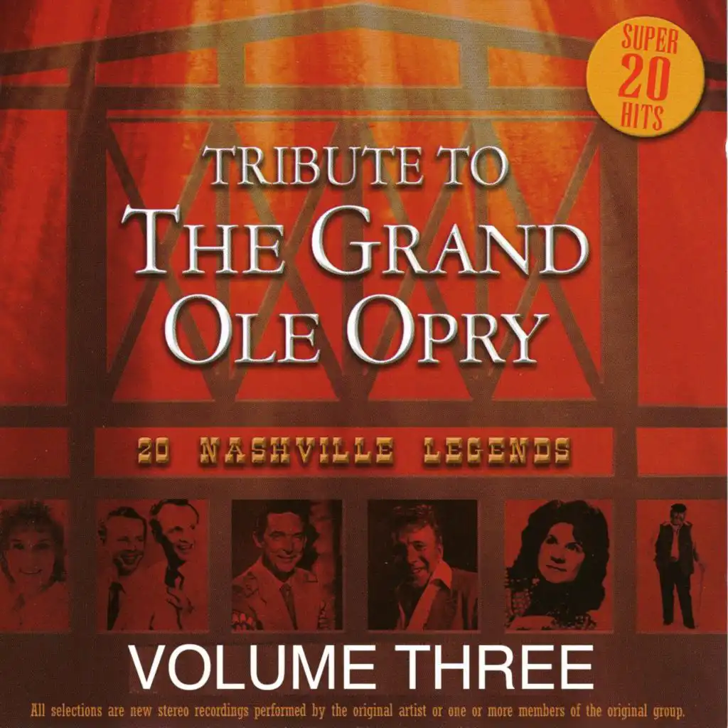 Tribute to the Grand Ole Opry - Vol. 3
