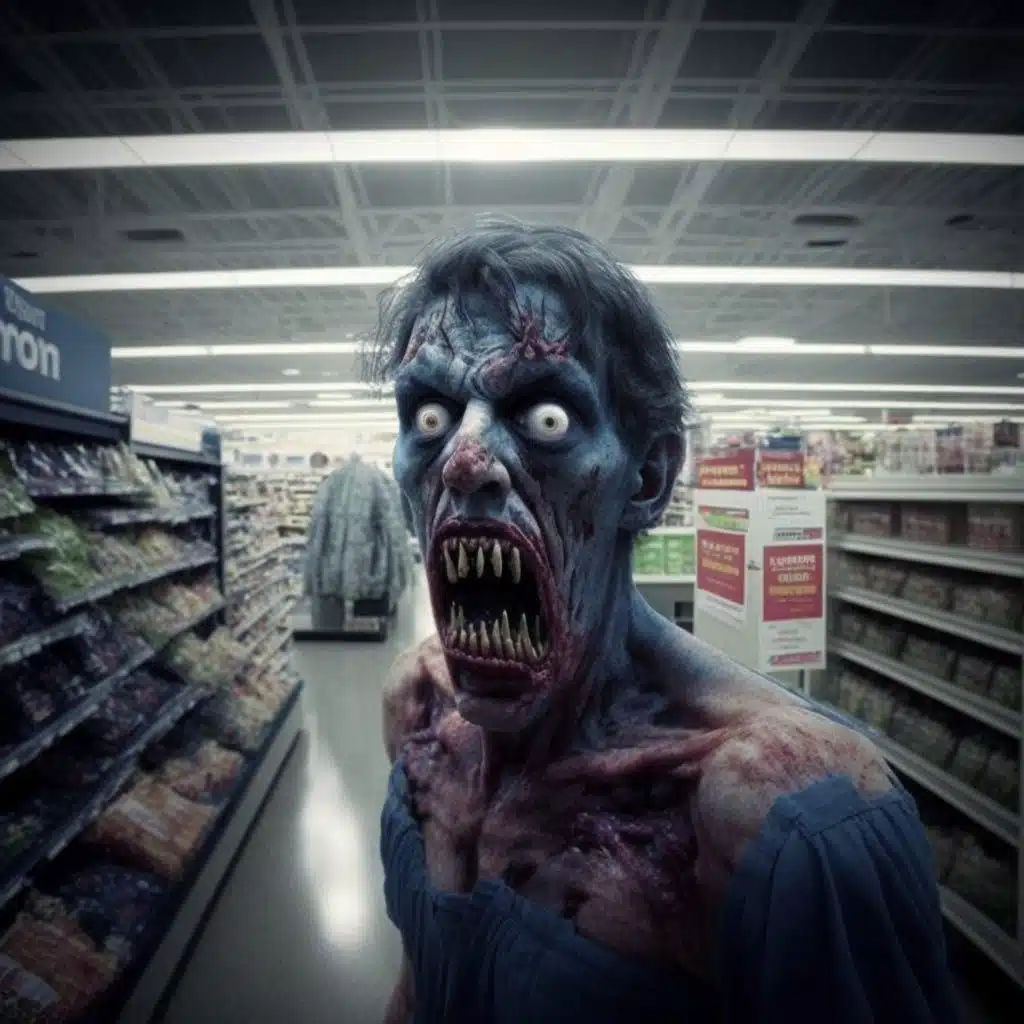 ATTENTION SHOPPERS: Ignore the Blood, Everything is Fine
