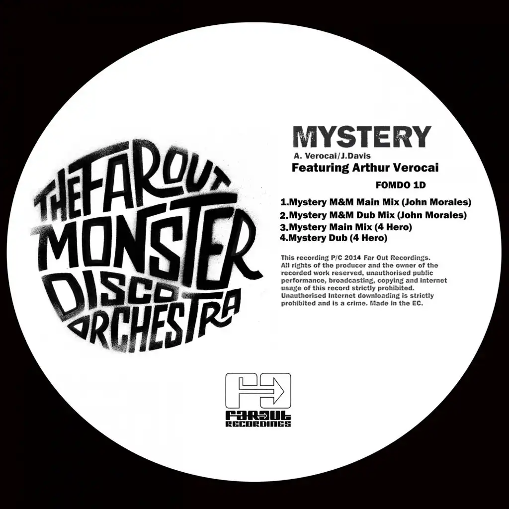 Mystery (M&M Main Mix by John Morales) [ft. Arthur Verocai]