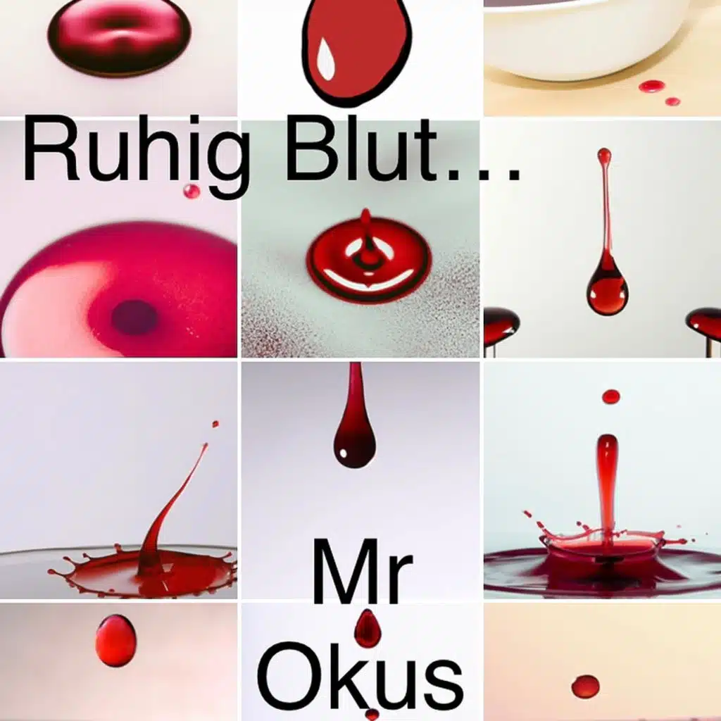 Ruhig Blut...