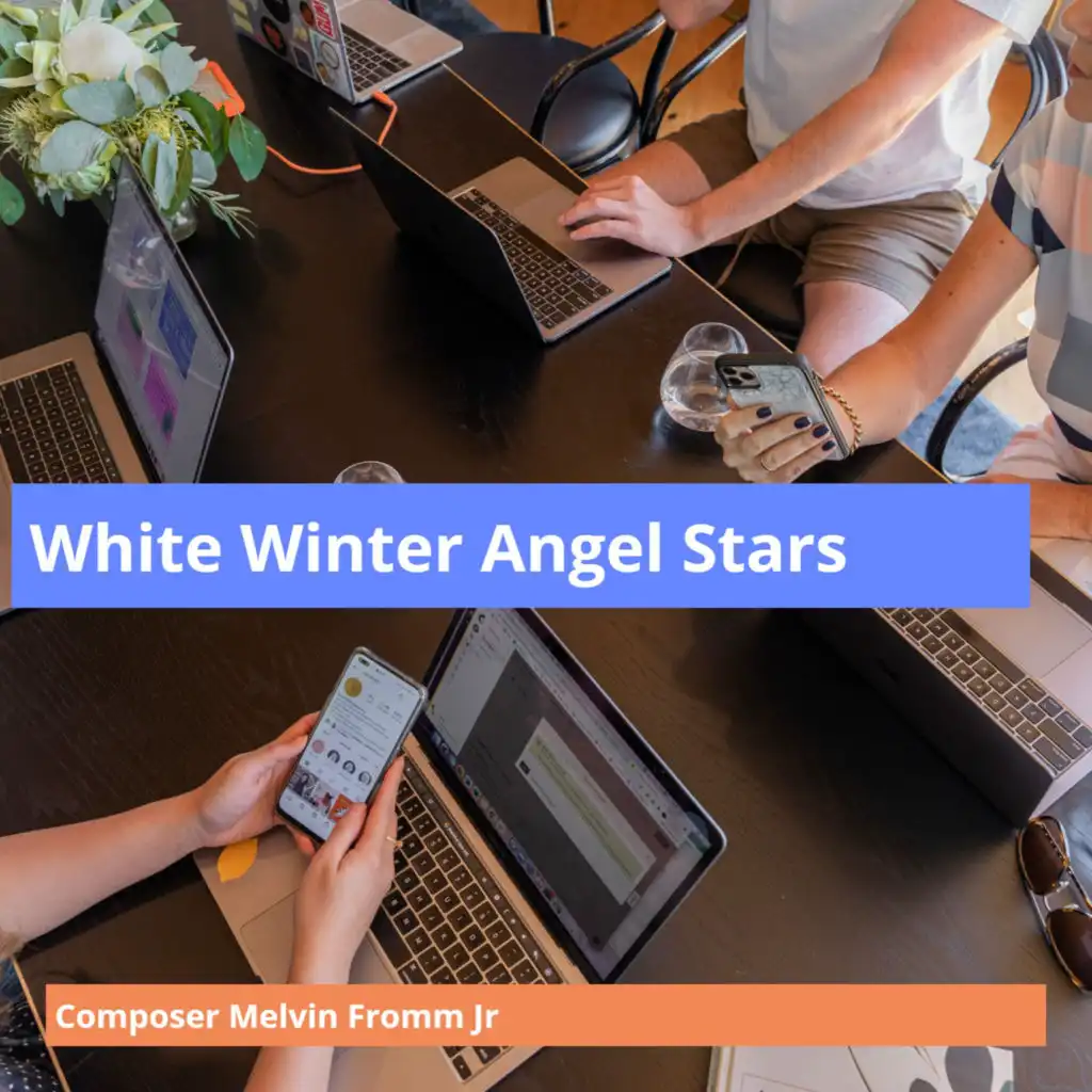 White Winter Angel Stars