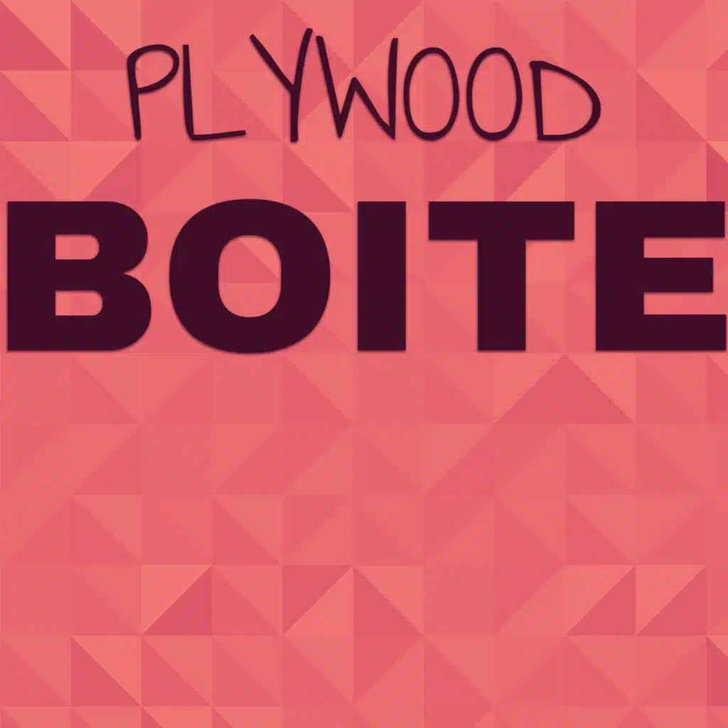 Plywood Boite