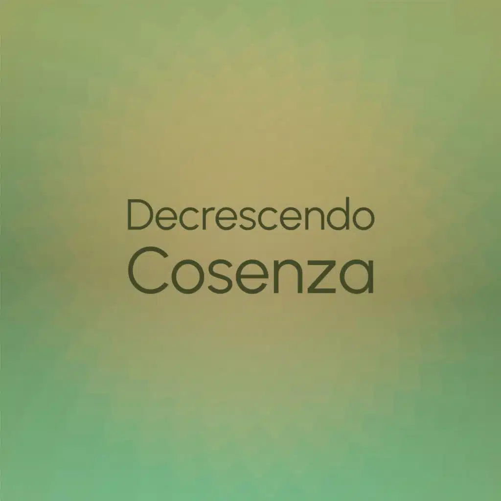 Decrescendo Cosenza