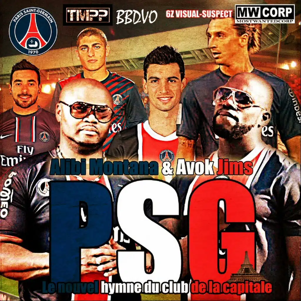 PSG (Le nouvel hymne du club de la capitale) [ft. Avok Jims]