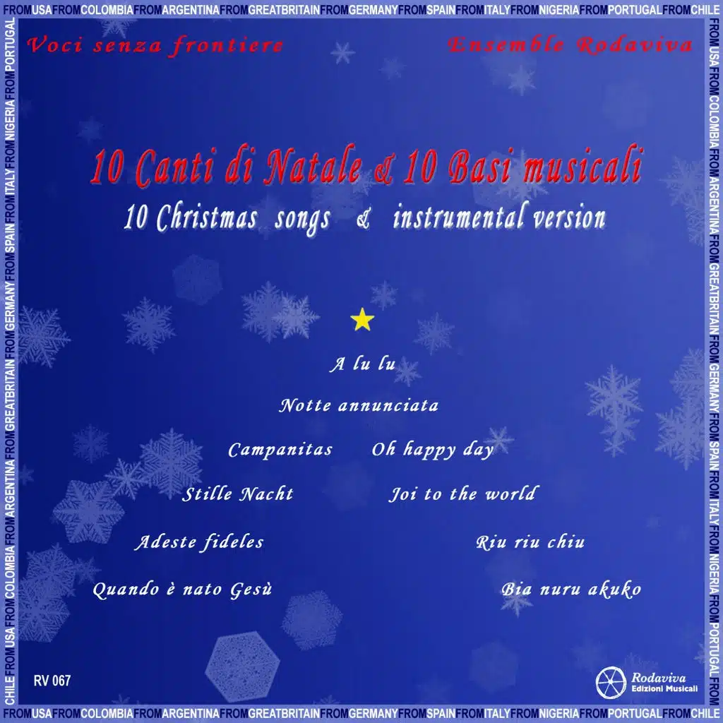 10 Canti di Natale e 10 basi musicali