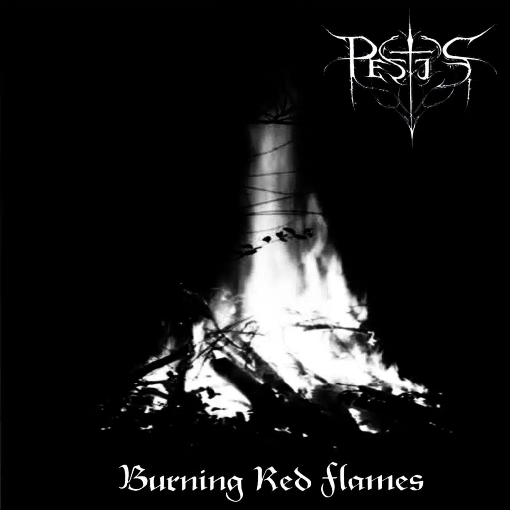 Burning Red Flames