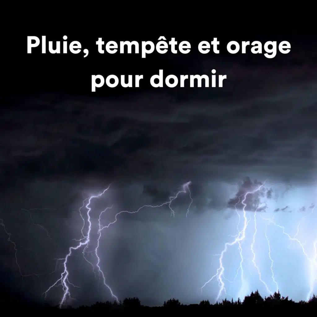 Pluie, tempête et orage pour dormir