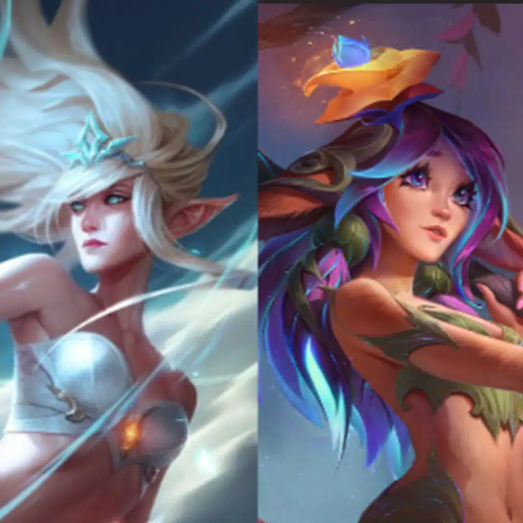 The Stories of Janna, the Storm's Fury and Lillia, the Bashful Bloom