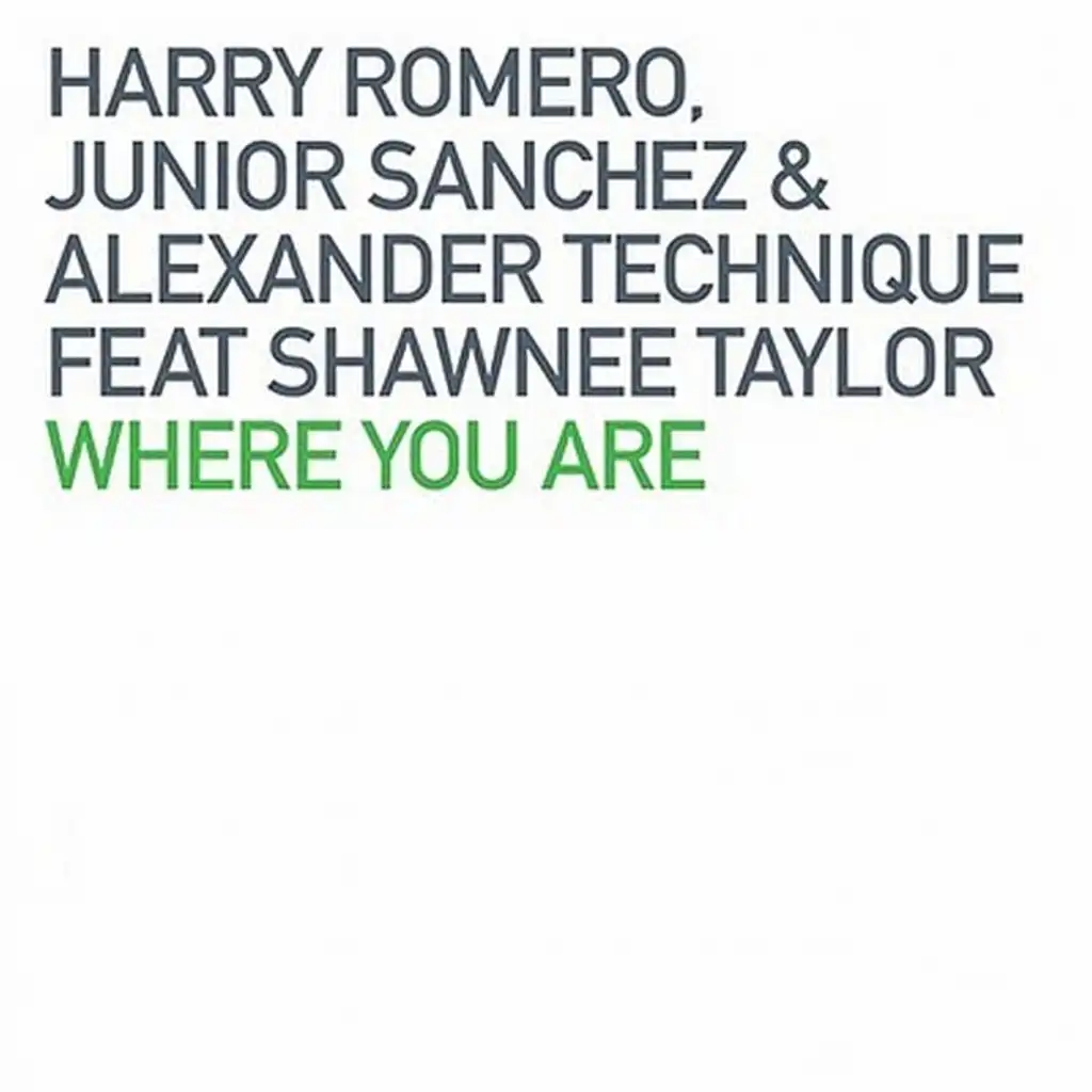 Where You Are (Instrumental) [feat. Shawnee Taylor]