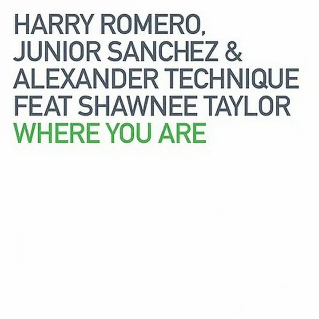 Harry Romero, Junior Sanchez & Alexander Technique