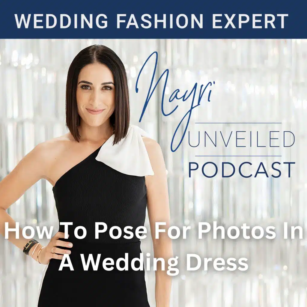How To Pose For Photos In A Wedding Dress