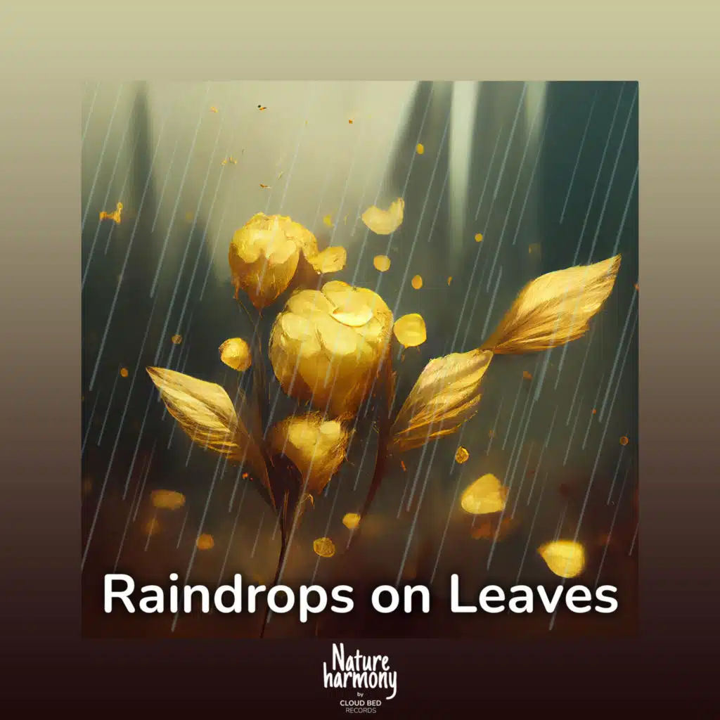 Raindrops on Leaves by Cloud Bed