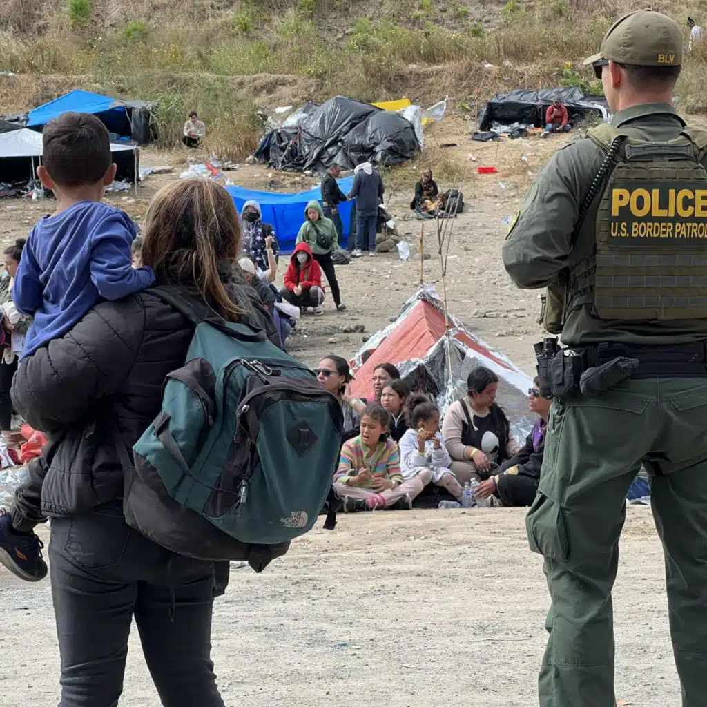 Thousands Of Migrants Gather At Border As Title 42 Expires