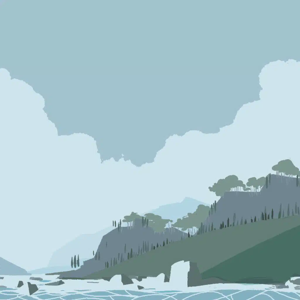 Ocean Shores (feat. Graphic Art: Riki Takaoka)