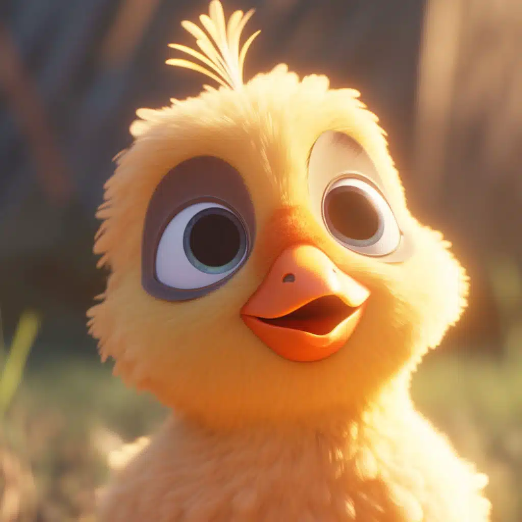 Farm Animals - The Chicken - Being patient