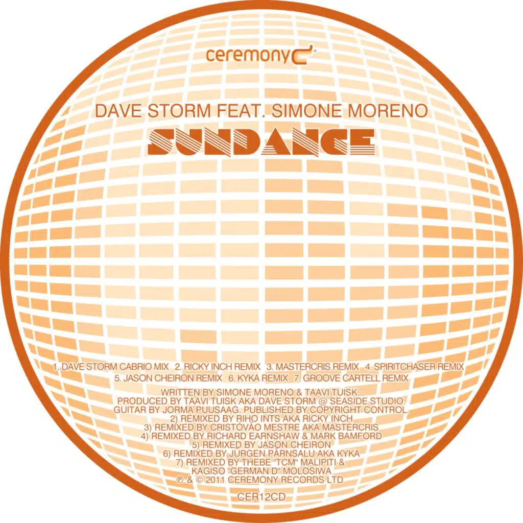 Sundance (Kyka Remix) [feat. Simone Moreno]