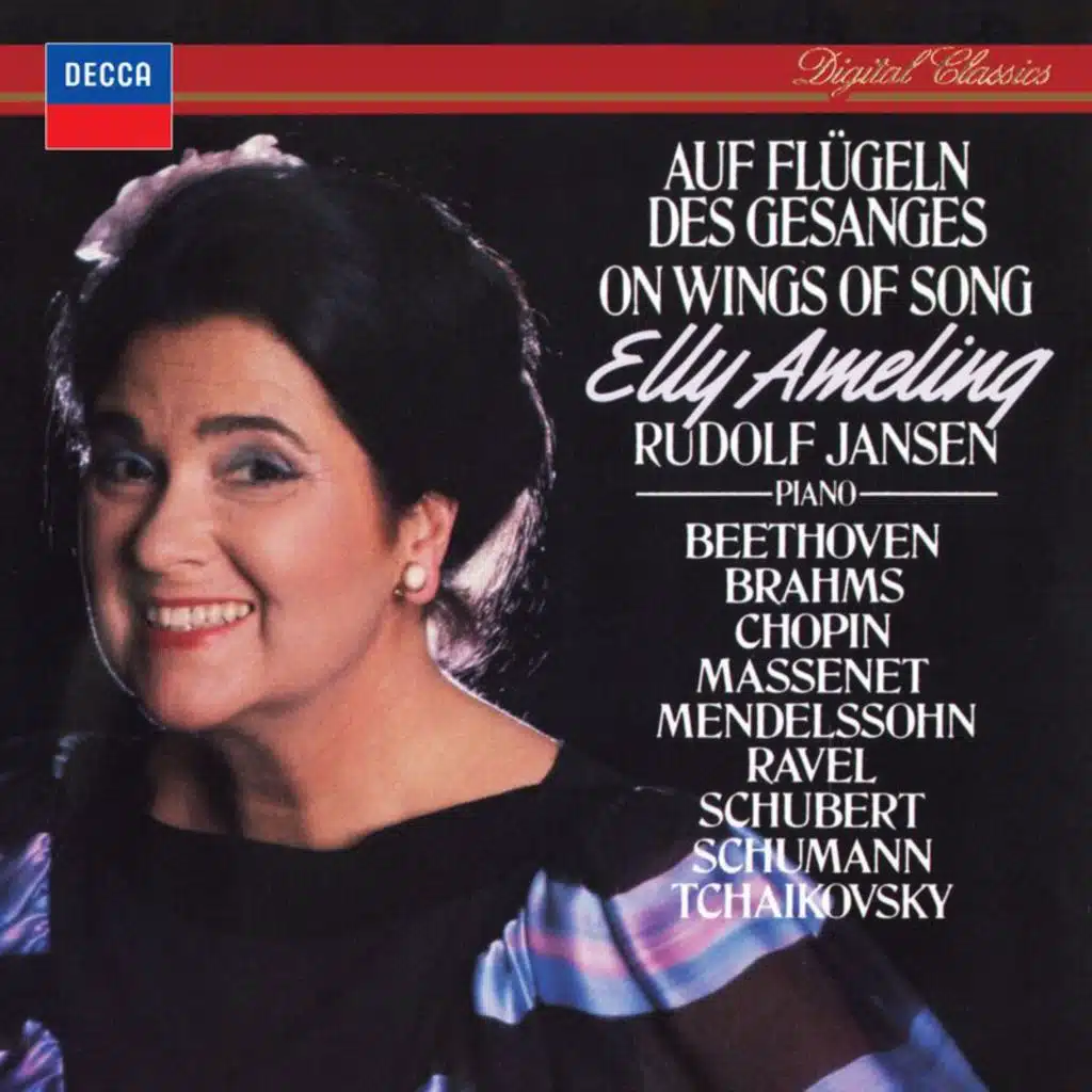 Mendelssohn: 6 Songs, Op. 34: No. 2, Auf Flügeln des Gesanges, MWV K86