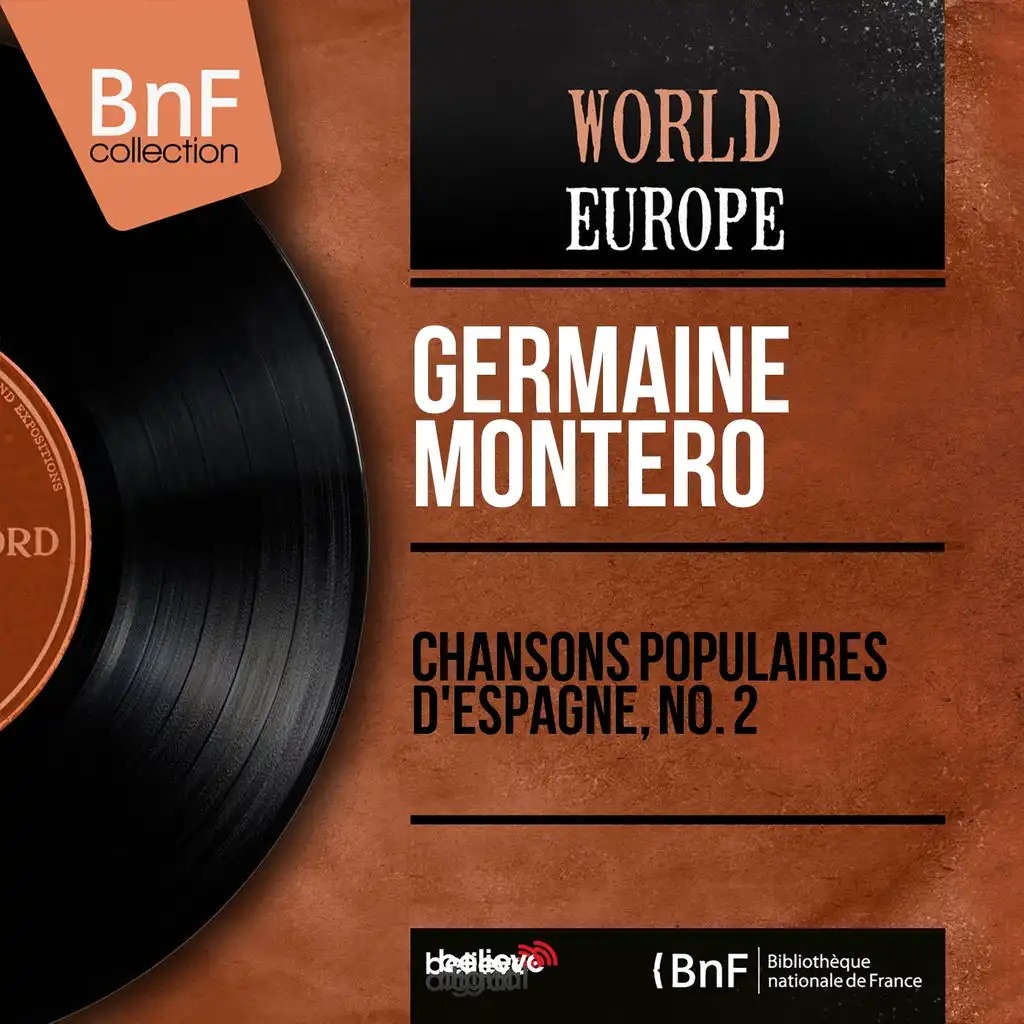 Chansons populaires d'Espagne, no. 2 (Mono version)