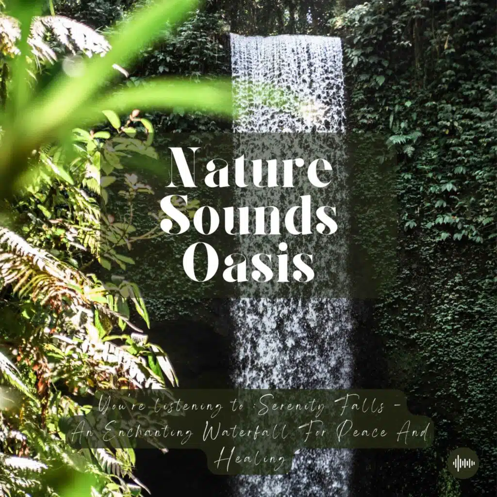 Enchanting Waterfall Sounds & White Noise For Sleep, Meditation, Relaxation Or Focus | Water Flowing, River, Nature Sounds, Sleeping Sounds, Sounds Of...