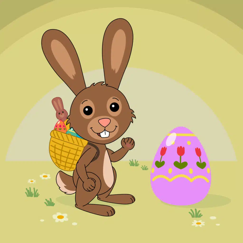 Das Osterhasen-Lied (Hoppel, hoppel, 1-2-3)