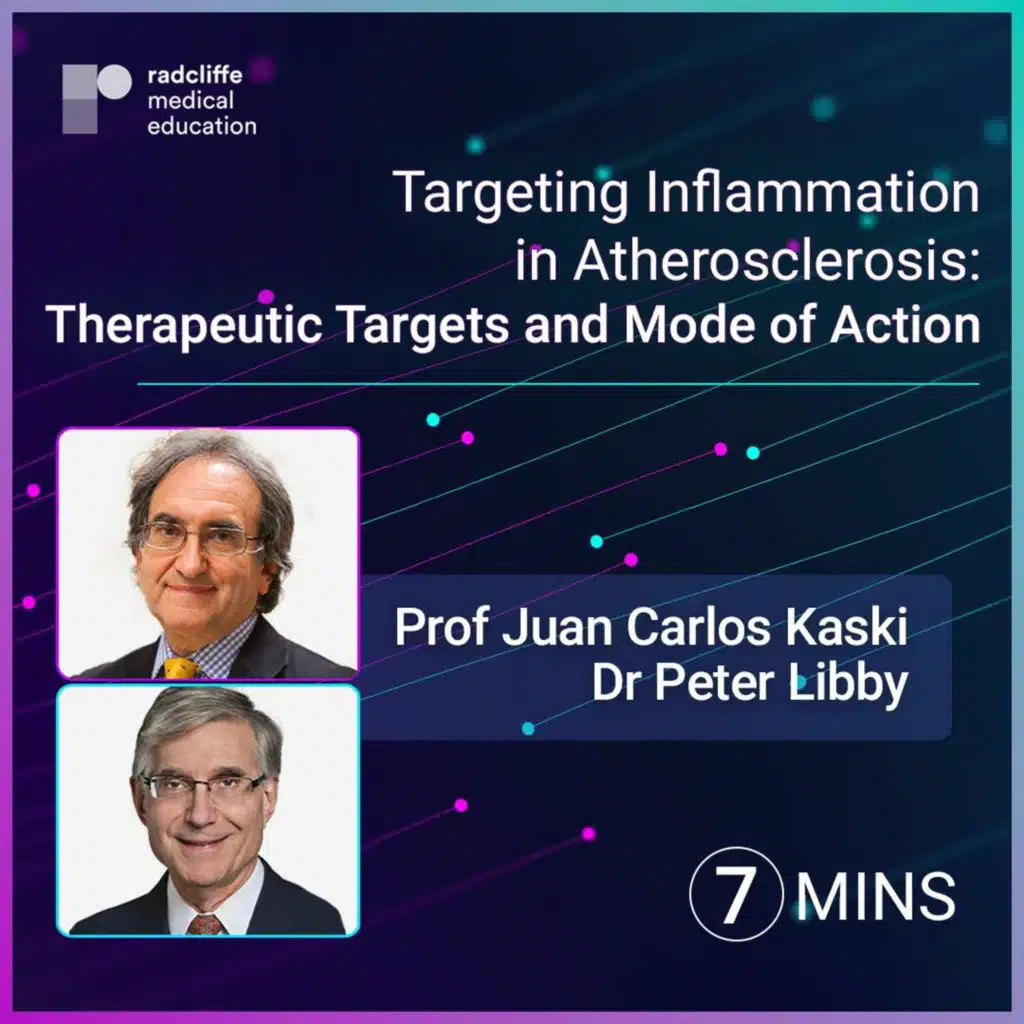 Targeting Inflammation in Atherosclerosis: Therapeutic Targets and Mode of Action