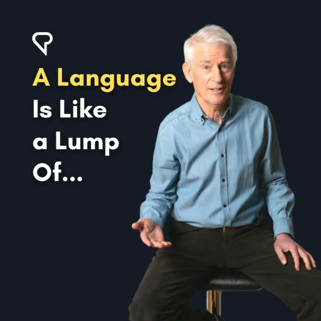 A Language Is Like a Lump Of...