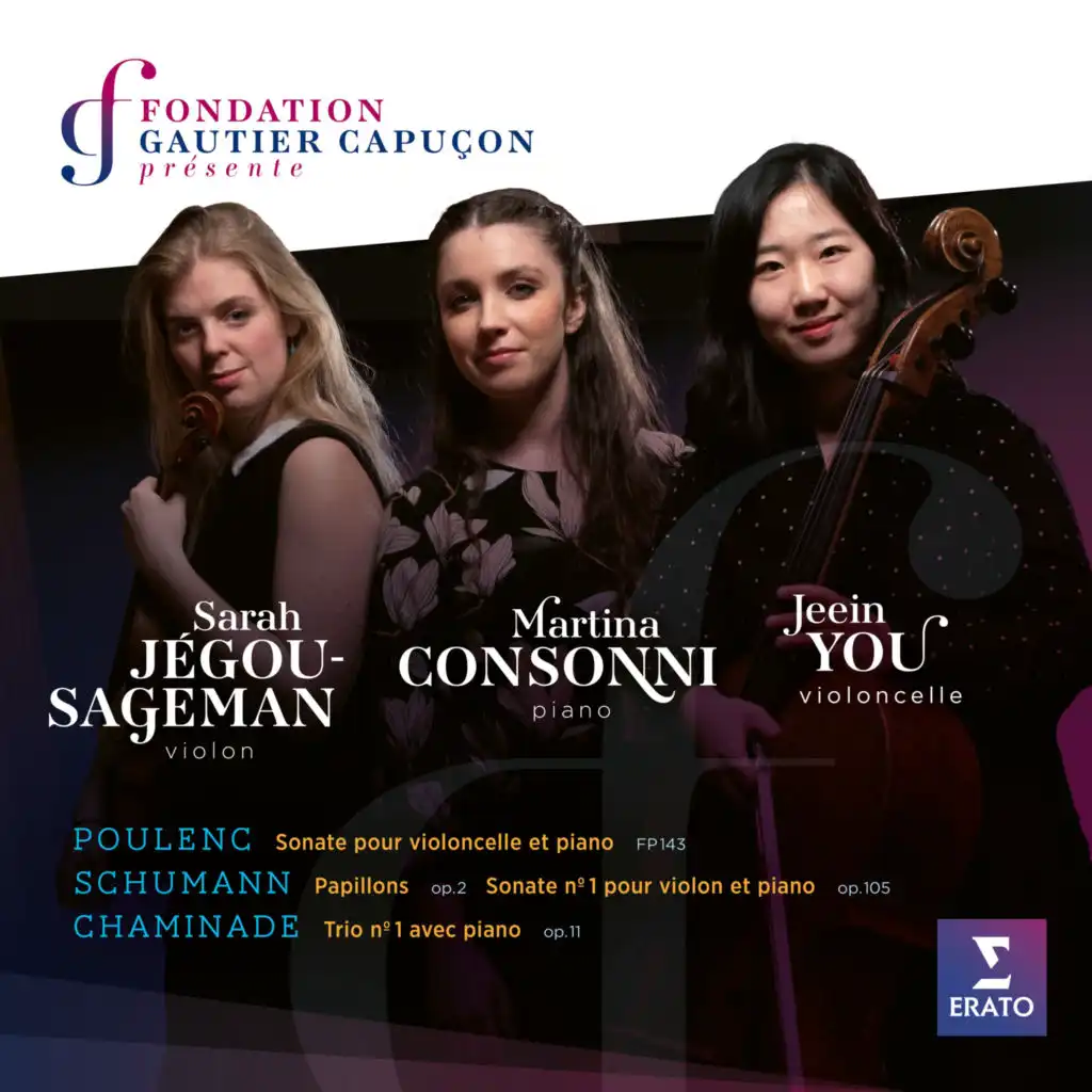 Martina Consonni, Sarah Jégou-Sageman, Jeein You - Fondation Gautier Capuçon