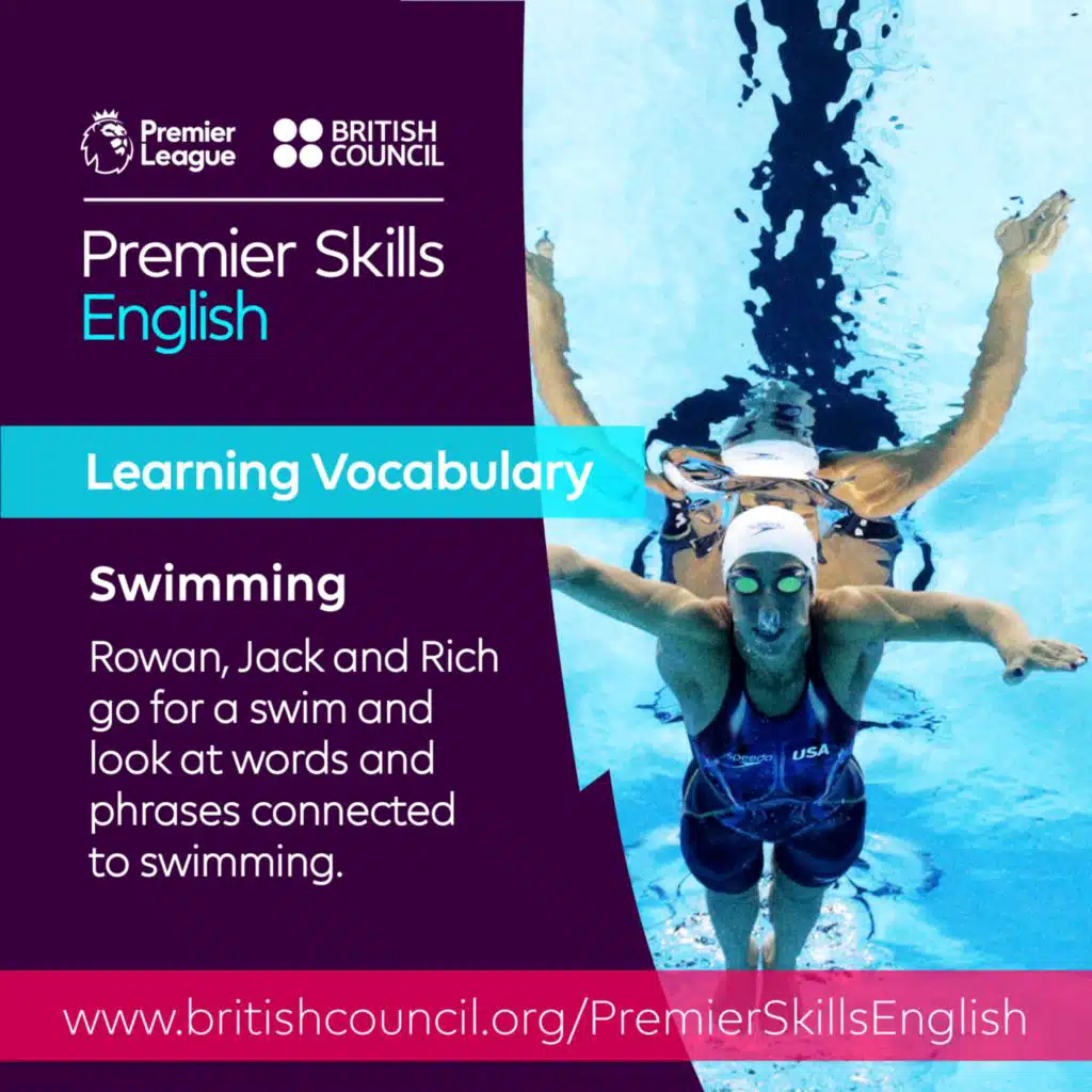 Learning Vocabulary - Swimming