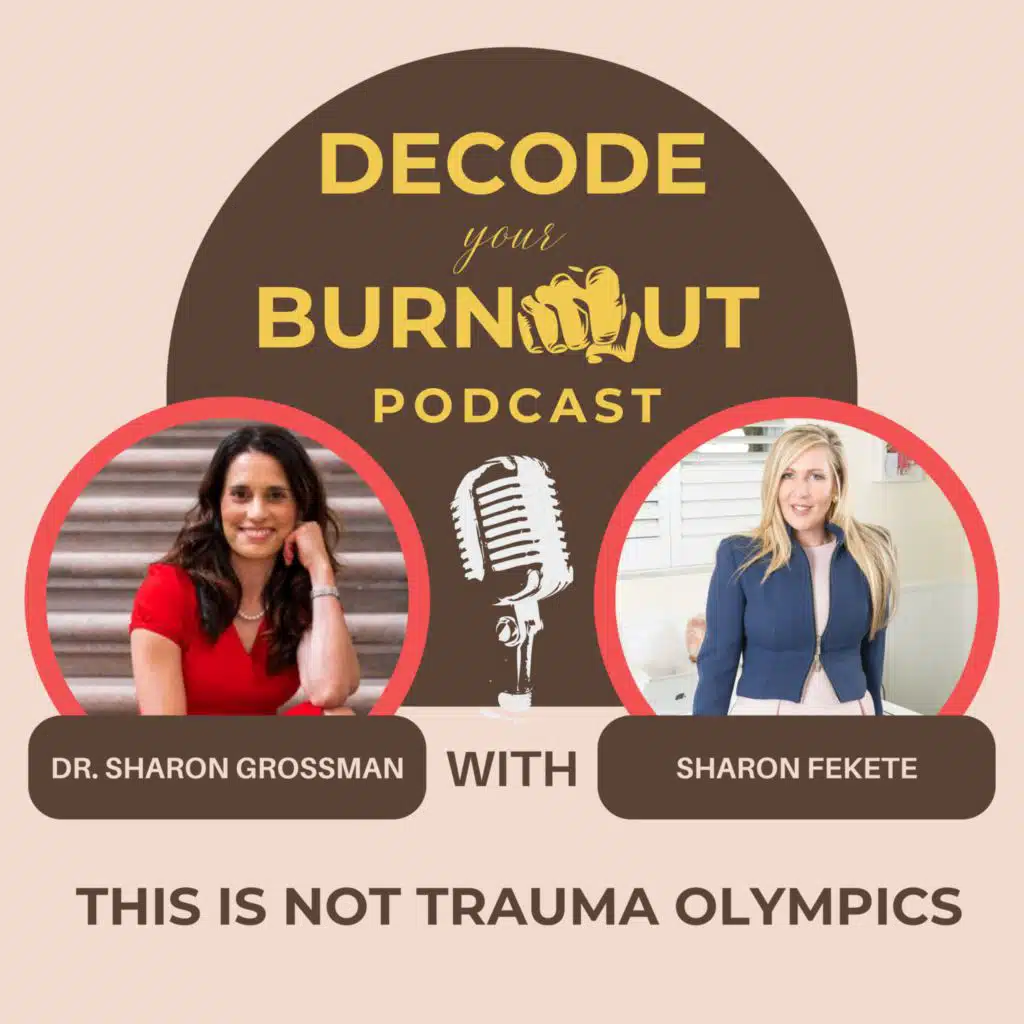 Sharon Fekete: This is Not Trauma Olympics