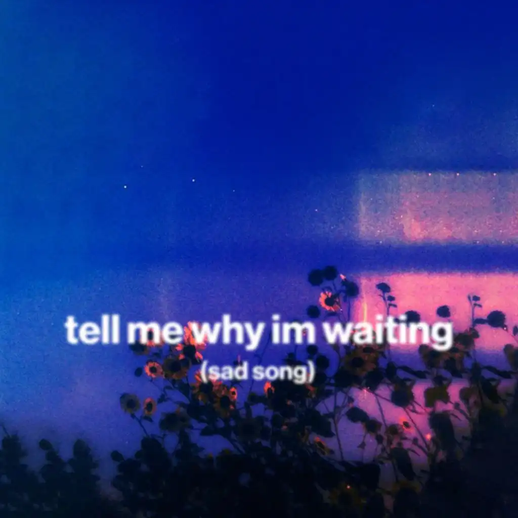 tell me why im waiting (sad song)