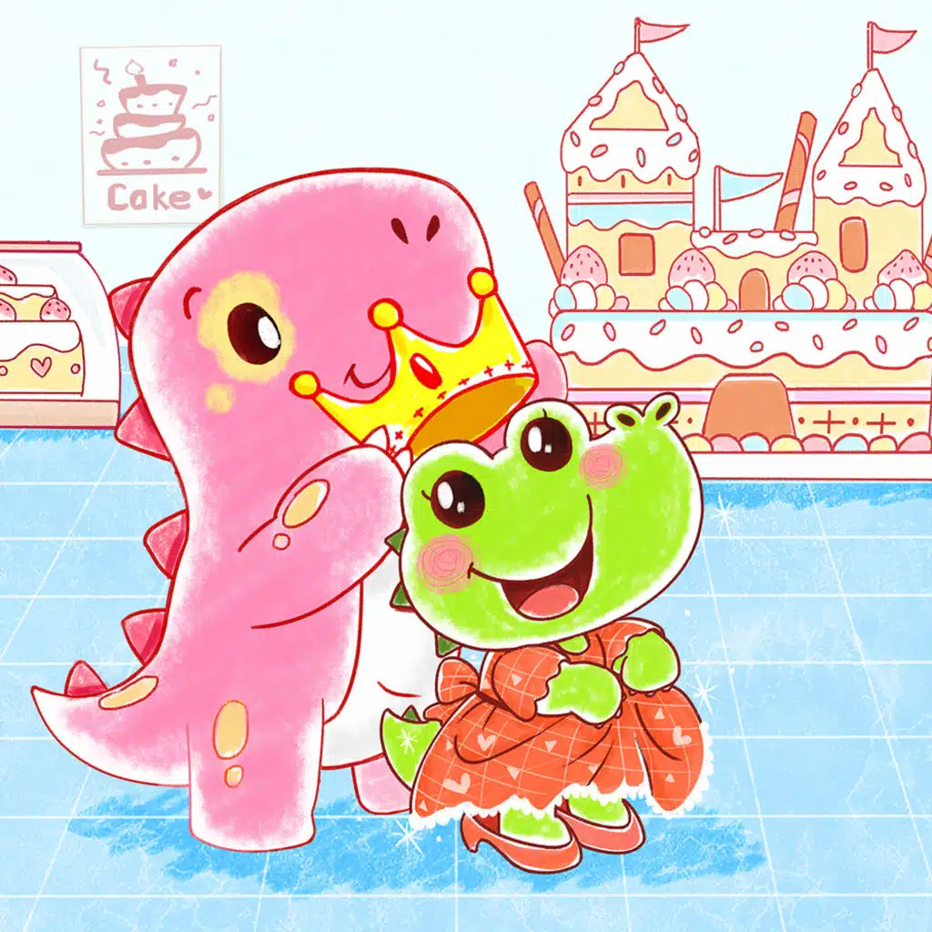 Spotty Dinosaur’s Cake Shop 11: Mimi Crocodile Wants to Be a Princess🥰