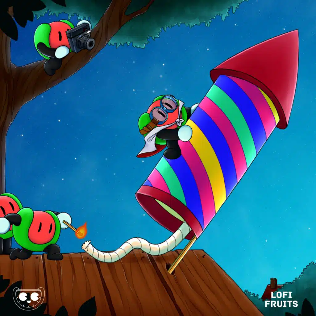 Lofi Fruits Music, Golden Palm & Chill Fruits Music