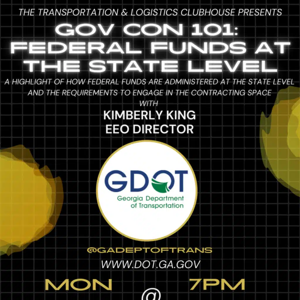 Episode #94 GovCon 101: Federal Funds at the State Level with Kimberly King, EEO Director for the Georgia Department of Transportation
