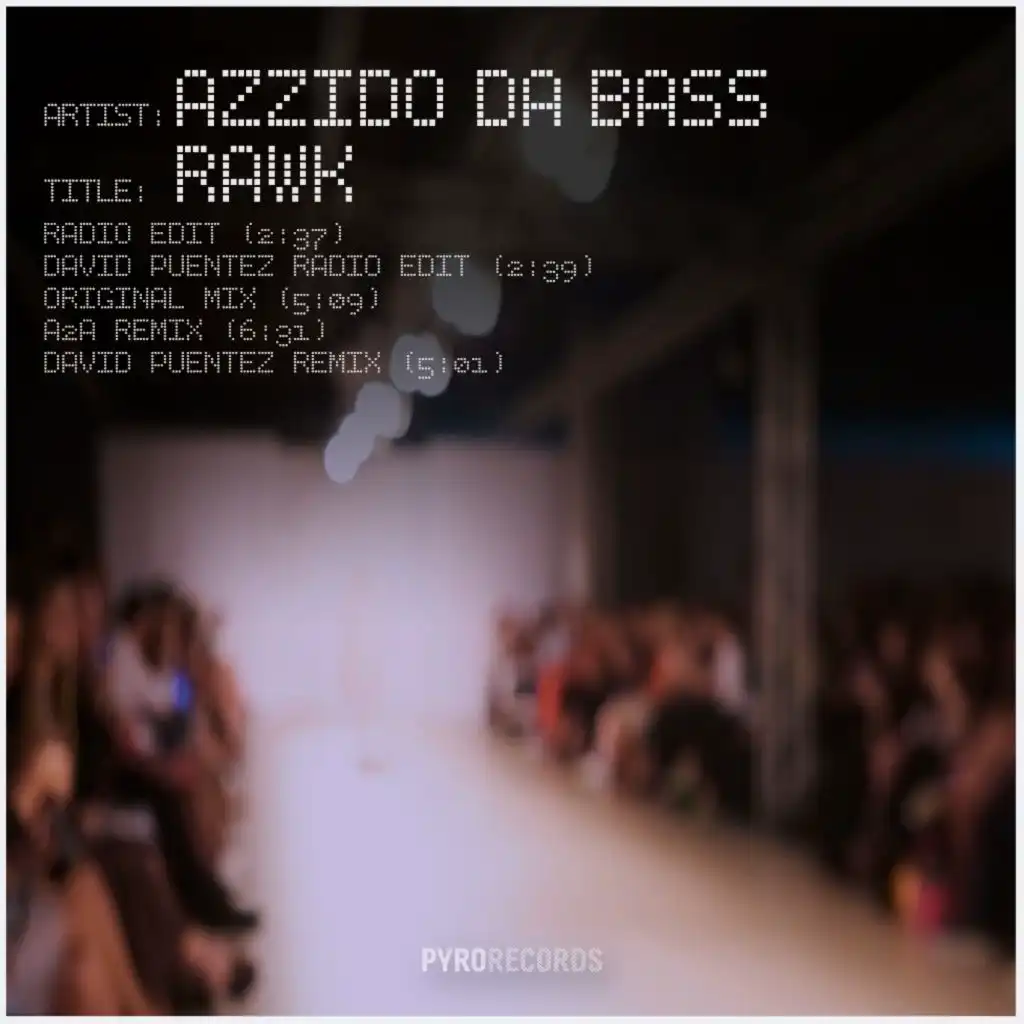 Rawk (David Puentez Radio Edit)