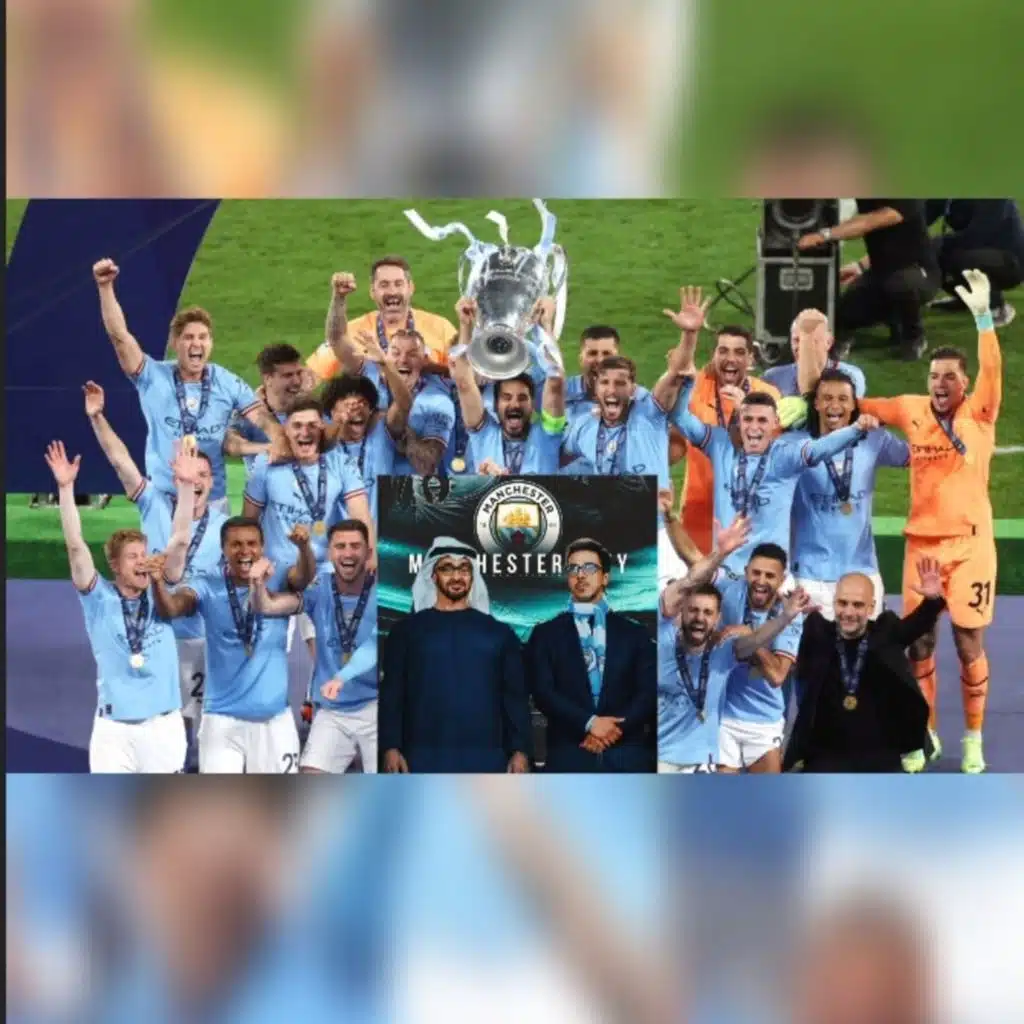 مانشستر سيتي كيف فعلها أول نادي بادارة عربية اماراتية تاريخيا يحرز الابطال على انتر ميلان 1-0