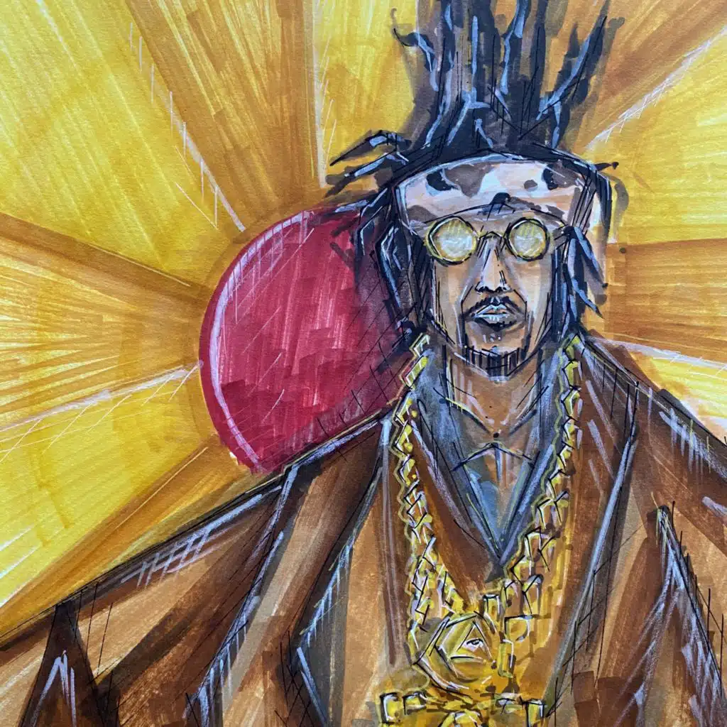 Camoflauge Monk & Tha God Fahim