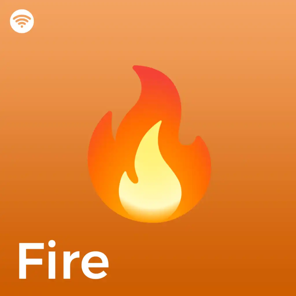 Burning Fireplace
